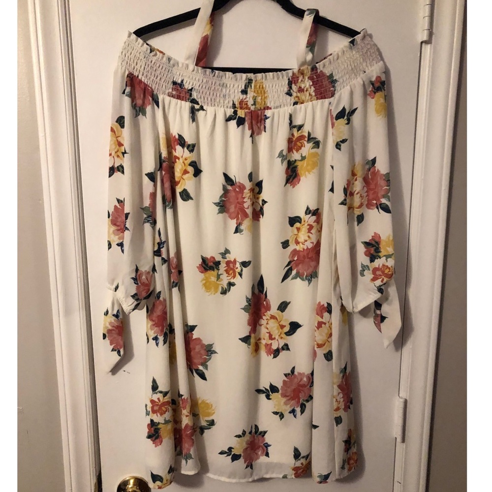 As U Wish Floral Dress